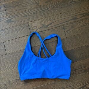 Women's Blue Strappy Top